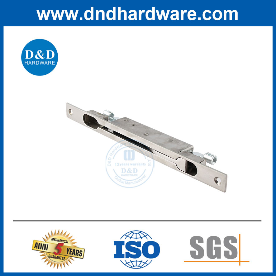 Hollow Metal Door Hardware Fitting Double Action Flush Door Bolt
