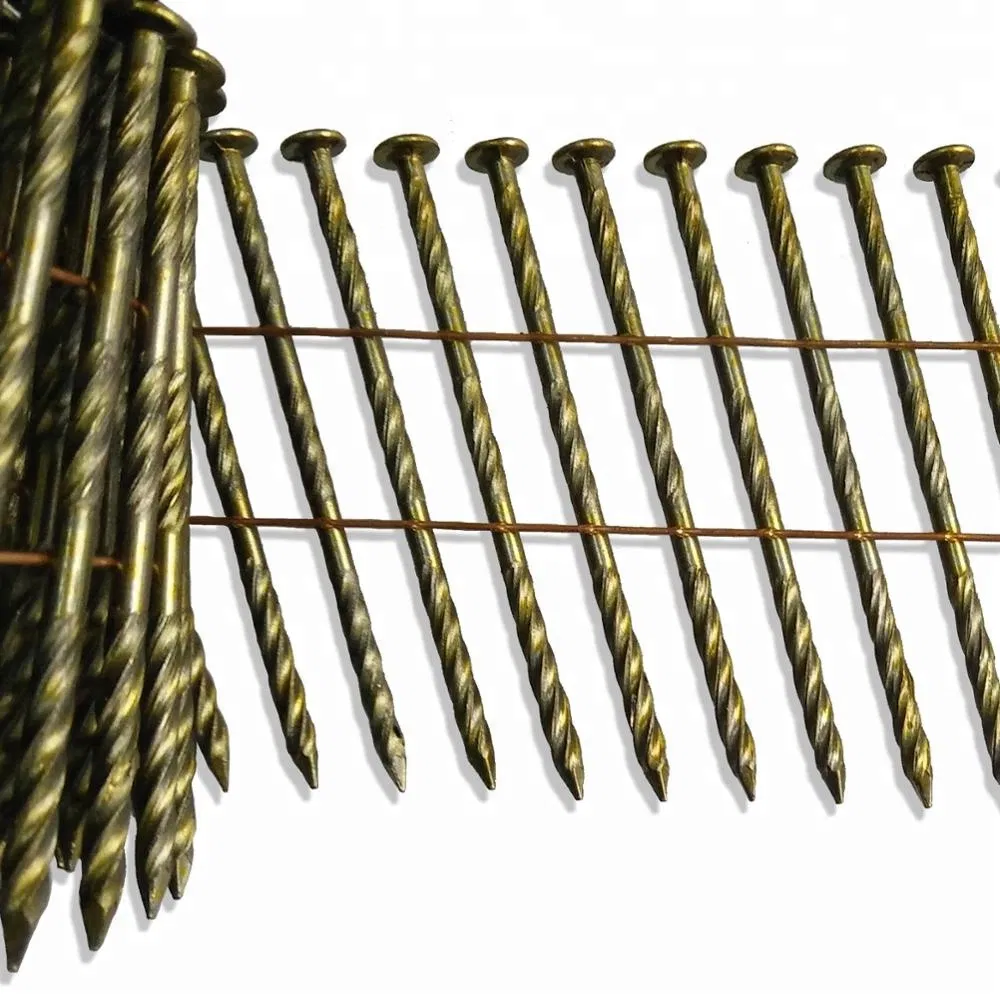 Galvanized or Painted Coil Roofing Nails for Pallets