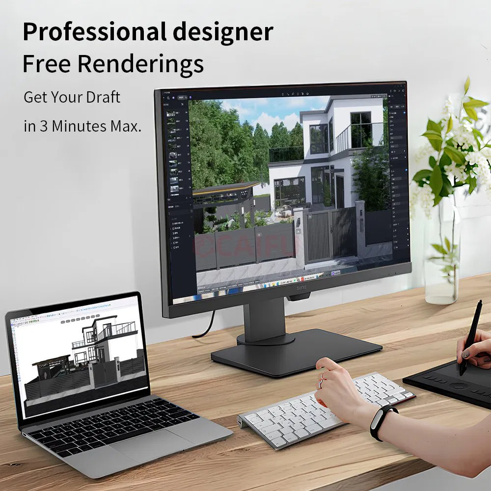 Aluminum Alloy Electric Auto Main Sliding Gate Outdoor Exterior for Courtyard