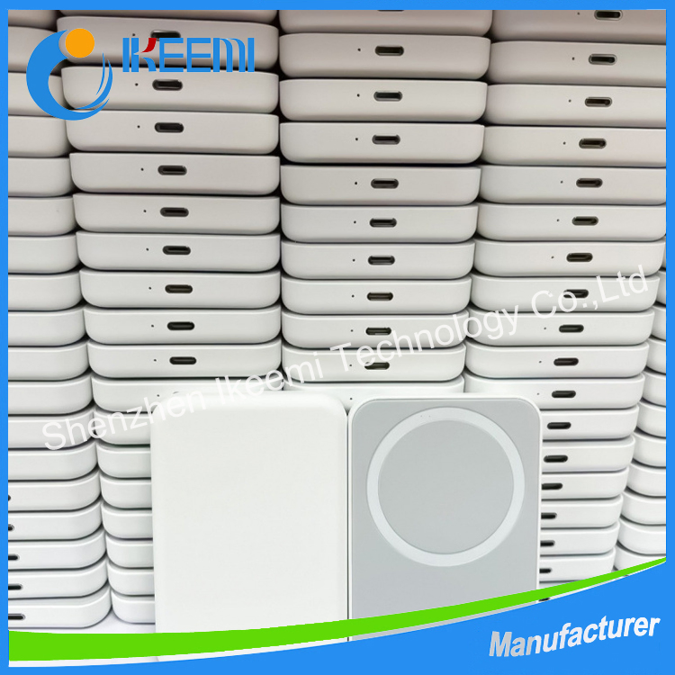 Portable 5000mAh/10000mAh Mini Wireless Charger 20W Fast Charging with LED Magnetic Charger Power Bank