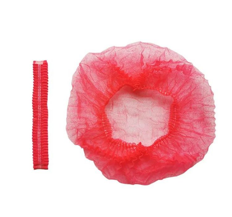 Nonwoven Bouffant Cap Disposable Cleaning Clip Cap