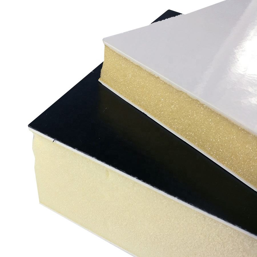 High Strength FRP PU Core Fireproof Rockwool Sandwich Panels for Vehicle Body
