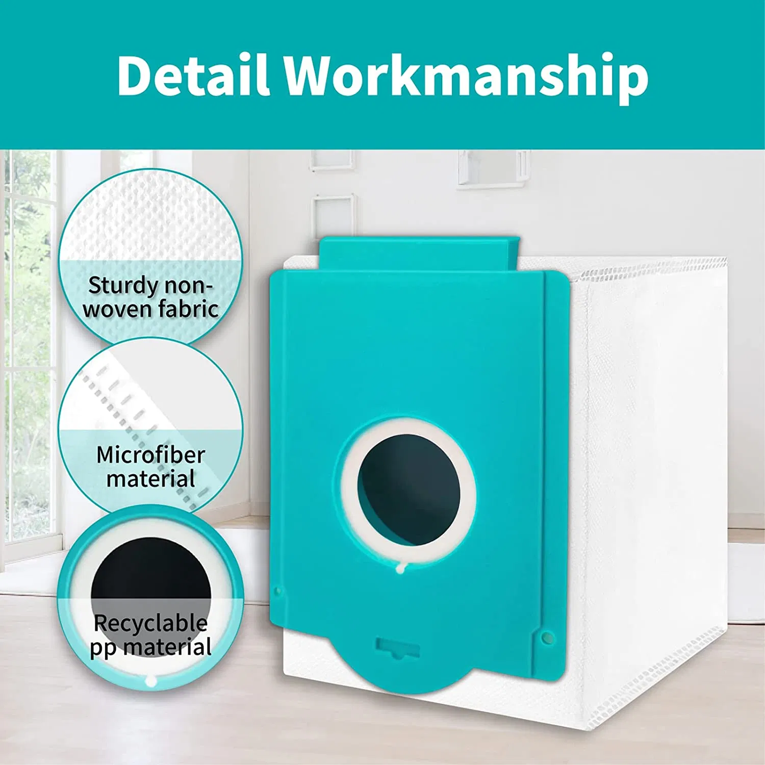 Bluesky Vacuum Cleaner Dust Bag Vca-Adb90 Replacement for Samsungs Clean Station 70+ 75+ 90 Series Cordless Stick Vacuum Parts