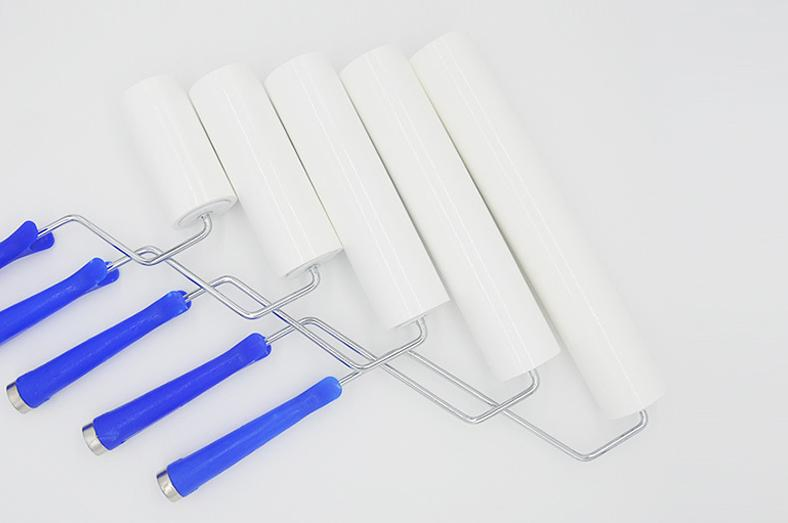 Leenol High Tackiness Reusable Dust Removal Cleanroom Silicone Sticky Roller