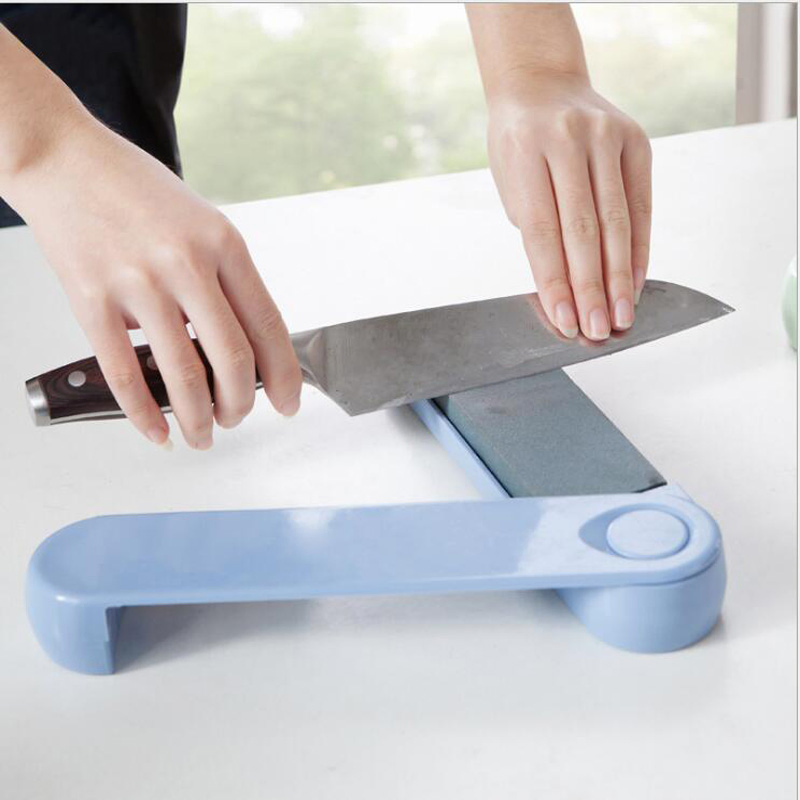 Double Sided Fold Knife Sharpener Portable Pocket Sharpener Diamond Knife Sharpening Stone Outdoor Kitchen Tools Wbb11982