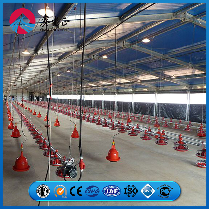High-Rigidity Steel Roof Support Frame Chicken Prefab Metal Farming Equipment Steel Structure Sheep/Goat/Pig/Hog/Cattle/Cow/Poultry House/Shed