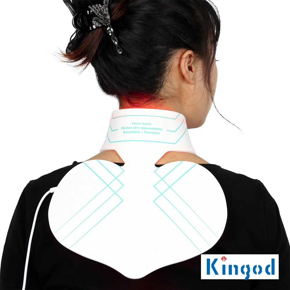 Red Light Therapy LED Facial and Neck Mask Skin Rejuvenation Beauty Device