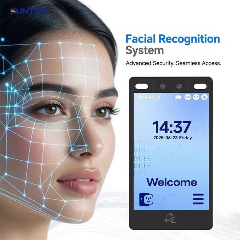 Suntek High Safety Tripod Turnstile Gate Face Recognition Access Control