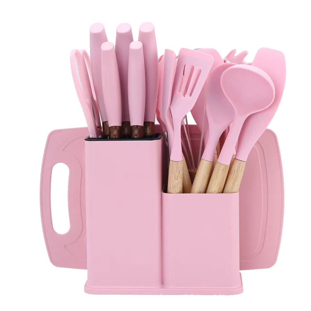 Набор кухонных принадлежностей 19 предметов из силикона