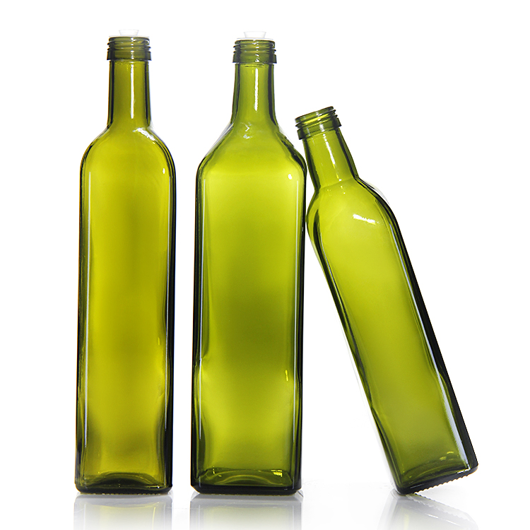 Round Shape Glass Olive Oil Bottle for Bulk Order