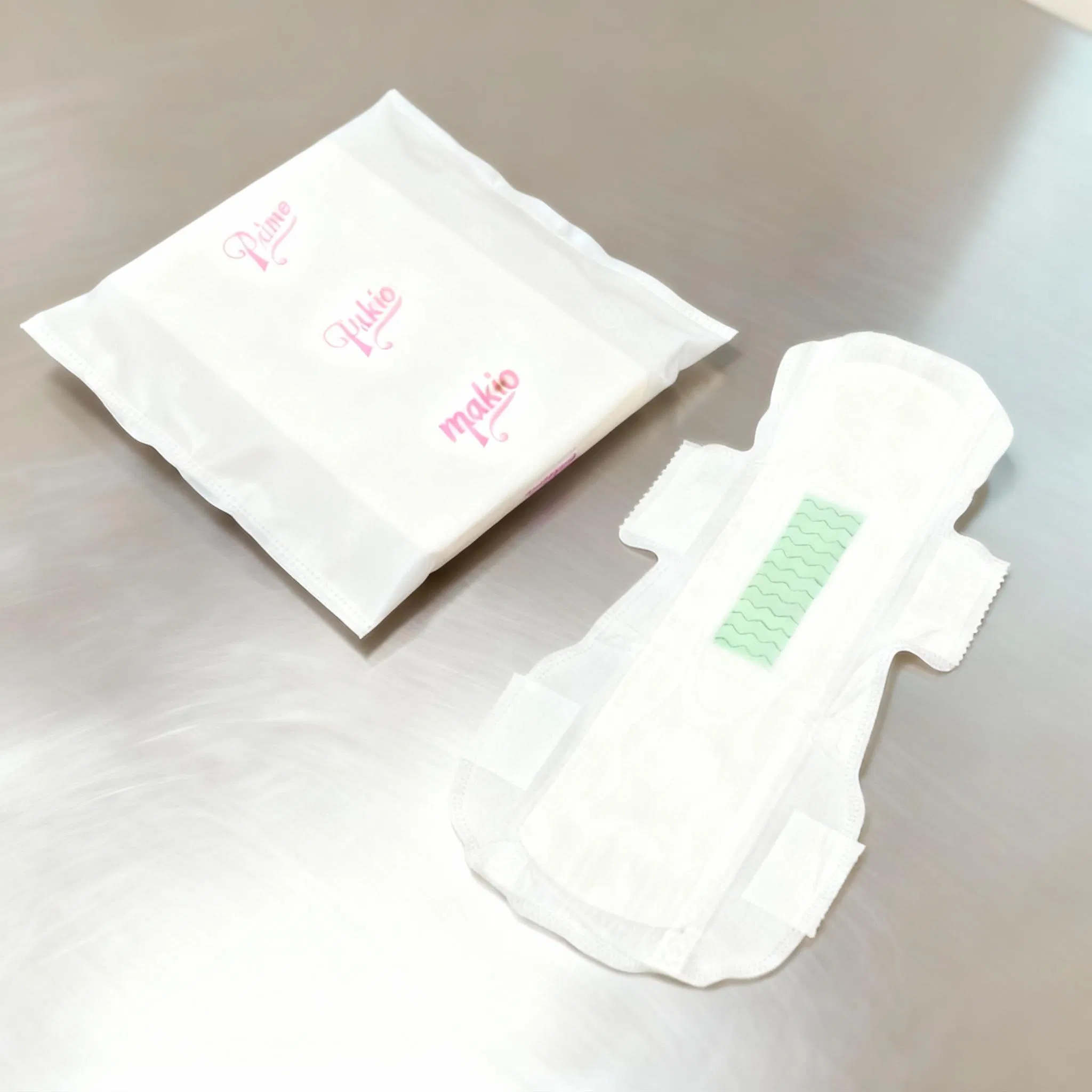 OEM Design Good Absorption Customer Brand Name Sanitary Napkin in Bulk From China Top 10 Factory
