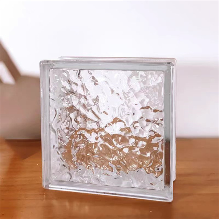 Colored Crystal Glass Bricks Hollow Glass Block