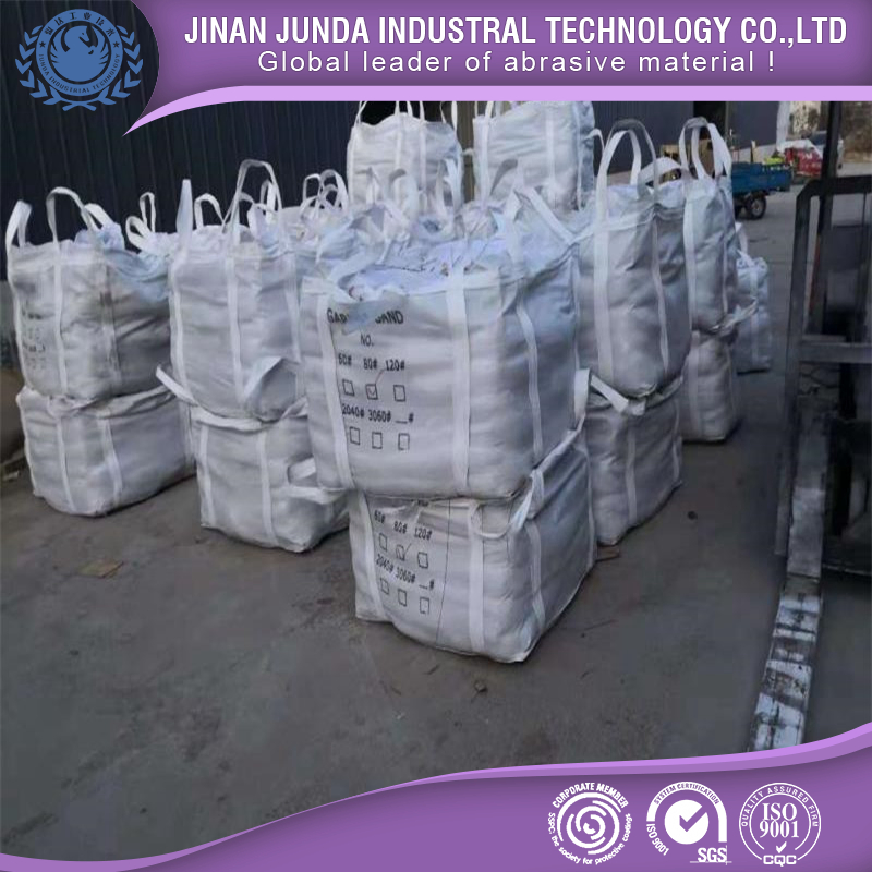 Гранатовая крошка 80 Mesh для пескоструя и гидроабразивной резки