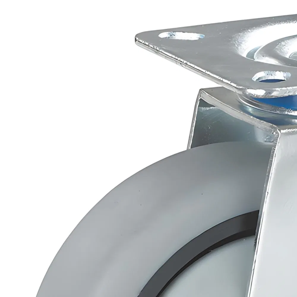 Swivel TPR Caster W/PP Core & Roller Bearing, a-E03#