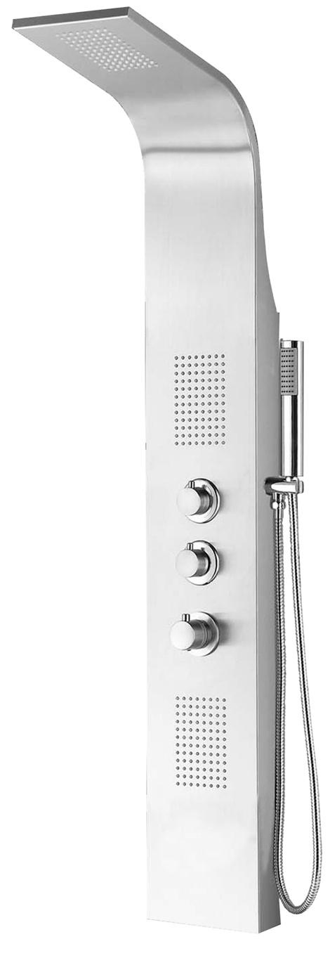 Functionla Modern Style Stainless Steel Shower Panel