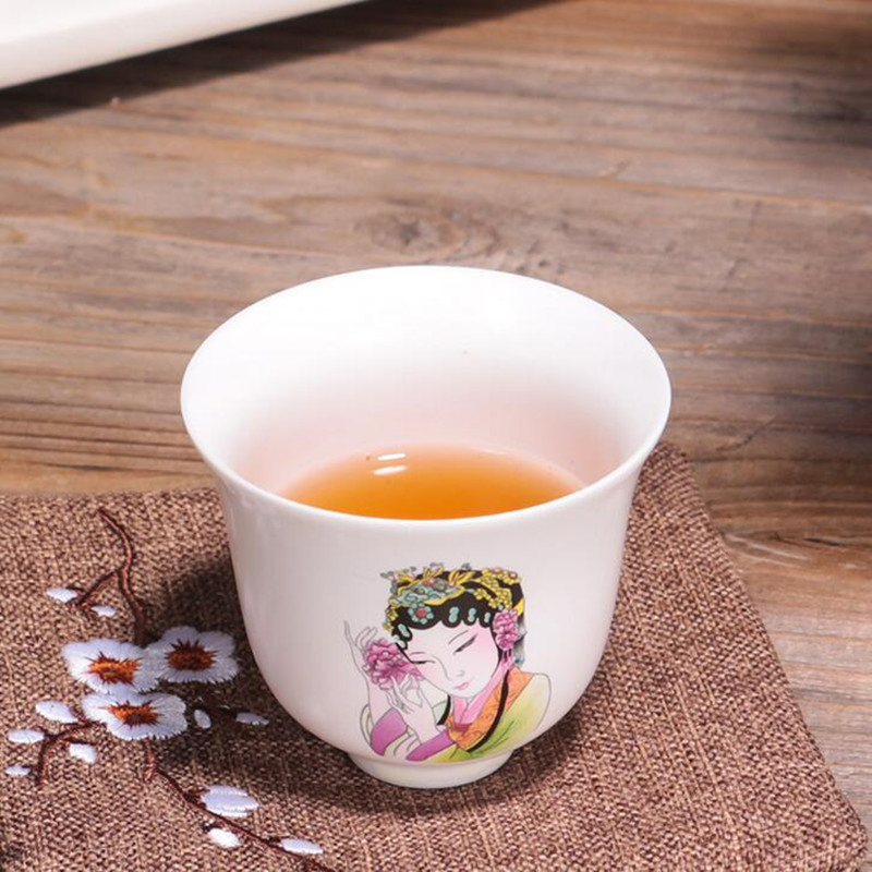Beijing Opera Ceramics Tea Cup for China Kongfu Tea
