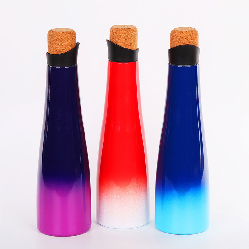 Термокружка многоразовая с пробковой крышкой