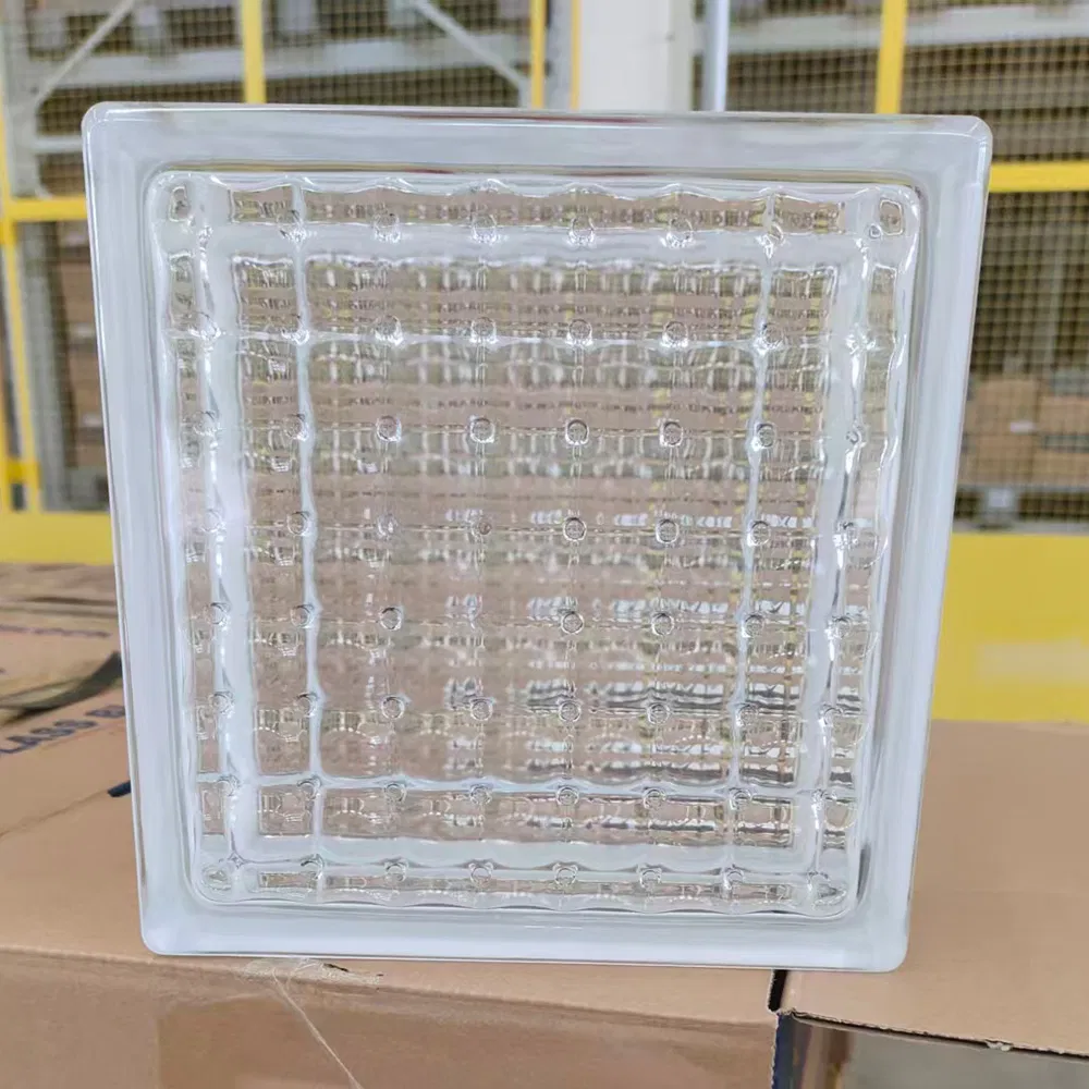 Hollow Glass Block Pink/Orange/Black/Red/Green/Blue Colored Glass Brick 190*190*80mm