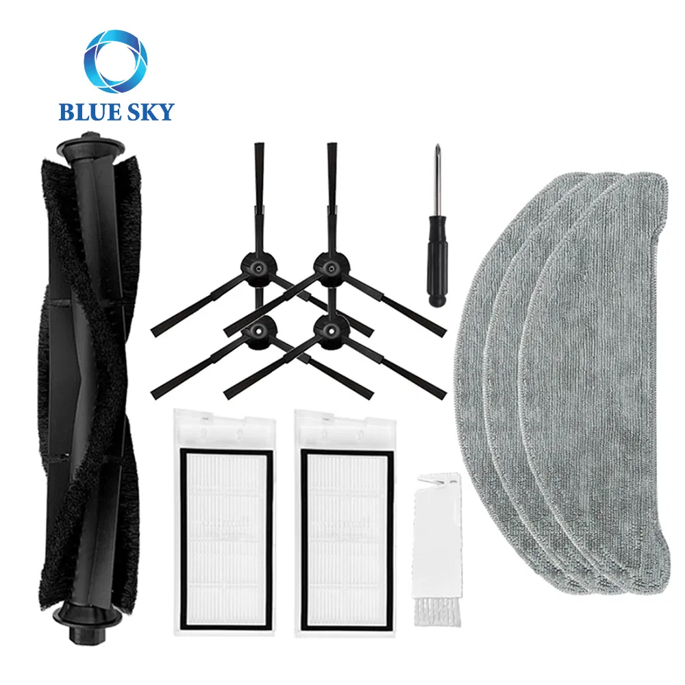 Main Brush Side Brush Filter Dust Bag Mop Cloth Accessories Kit for Xiaomi Roidmi Eve Plus Vacuum Cleaner Spare Parts