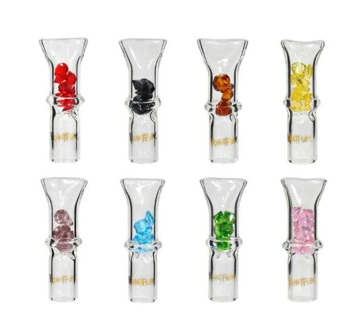 Colorful Nectar Collector Kit Silicone Smoking Pipe Glass Including Aluminum Alloy Smoking Nails 15