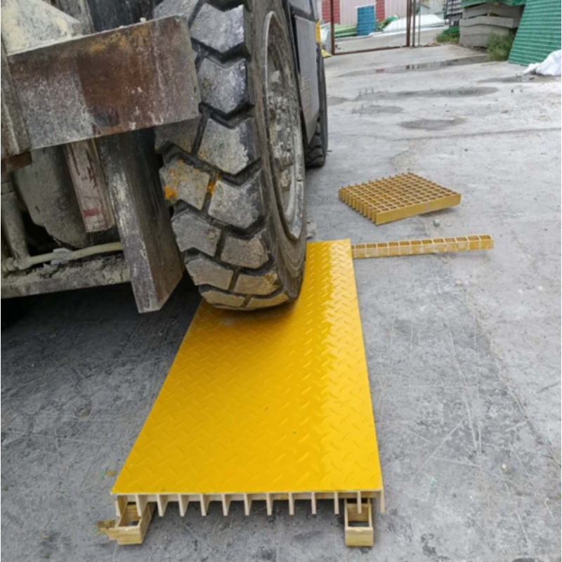 Corrosion Resistant FRP/GRP Fiberglass Covered Grating for Walkway Platform