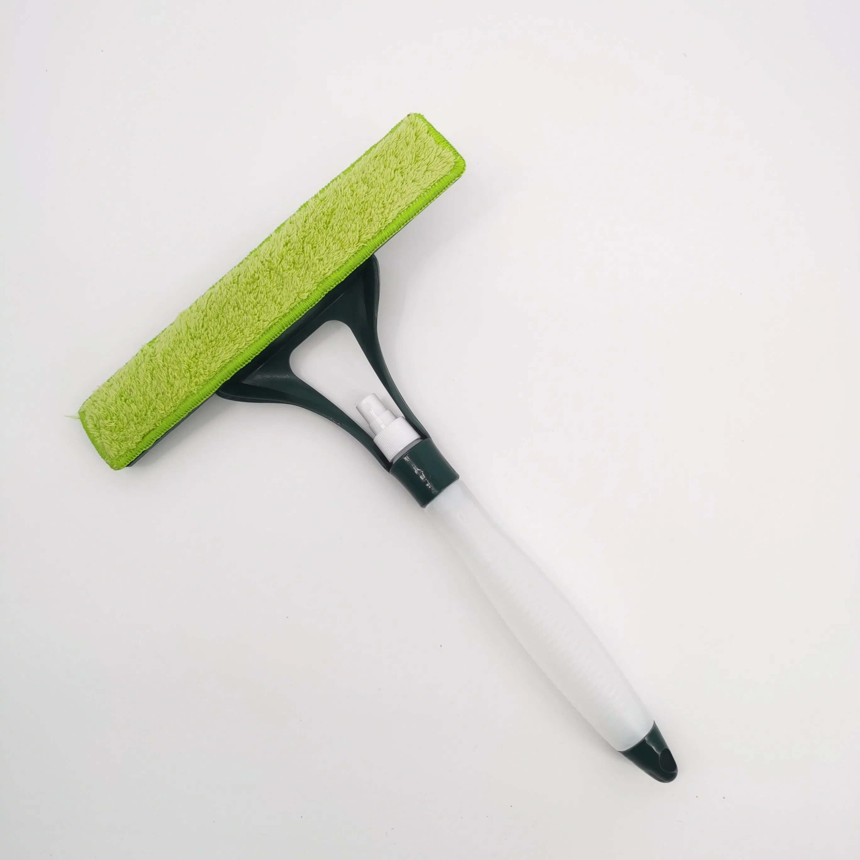 Window Scraper 2 in 1 Window Squeegee Cleaning Tool Washing Equipment Glass Wiper with Water Spray Bottle