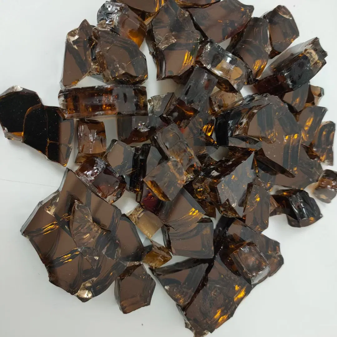 Clear Transparent Color Crushed Glass