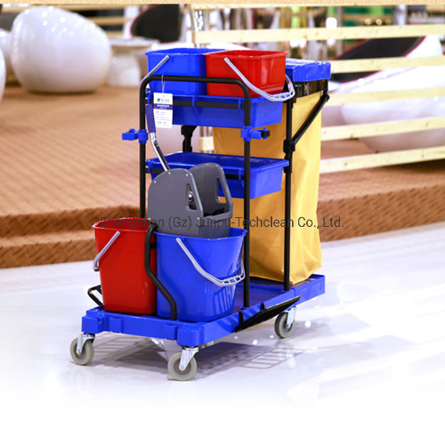 Multifunction Hotel Room Service Janitor Cart