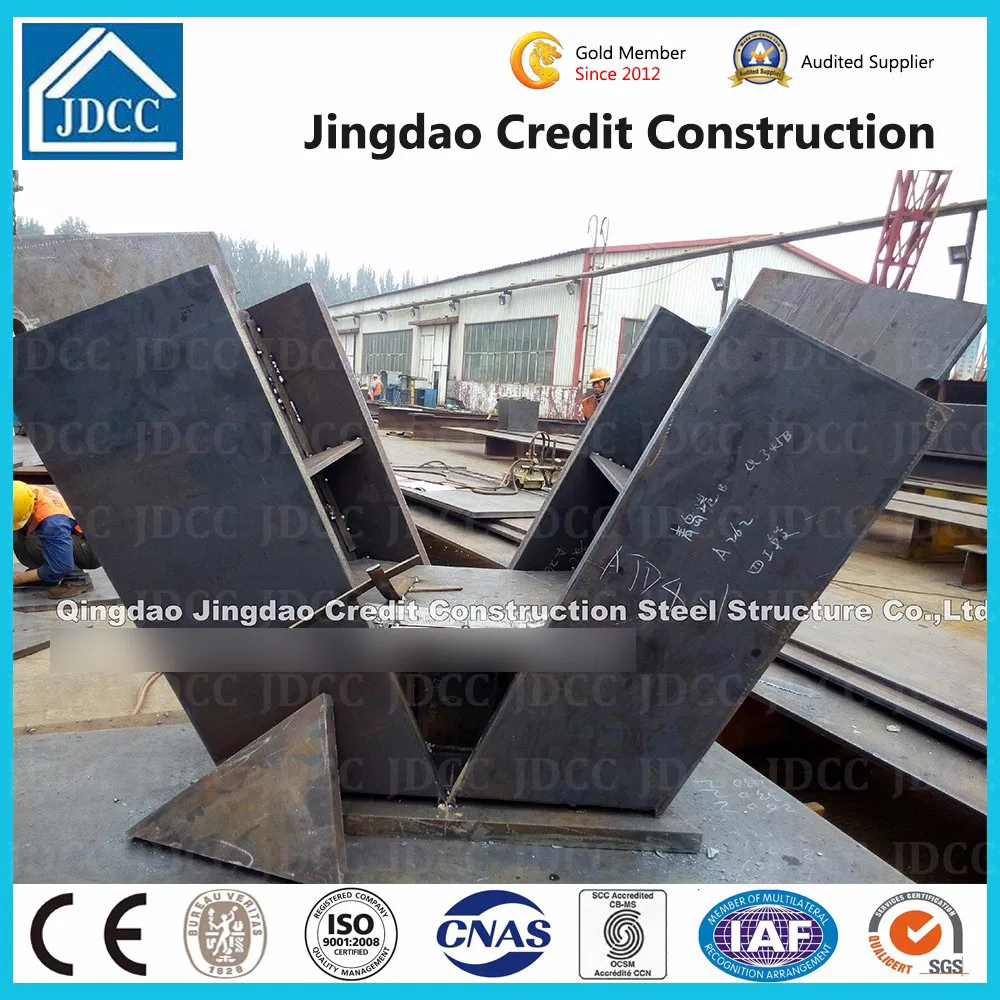 Jdcc New Design Fabricated Modular Modern Mobile Prefabricated Prefab Hotel Warehouse Hospital Factory Heavy Steel Frame Beam Construction Building Structure