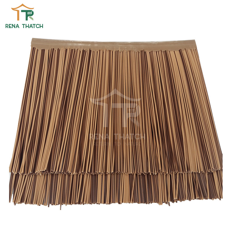 Durable African Artificial Reeds Thatch Tiles Waterproof Synthetic Reed for Roof