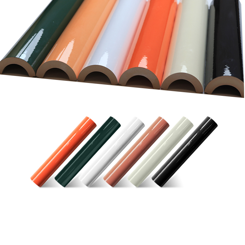 Bathroom Kitchen Tile Accessories Ceramic Glazed Tile Border for Interior Decoration