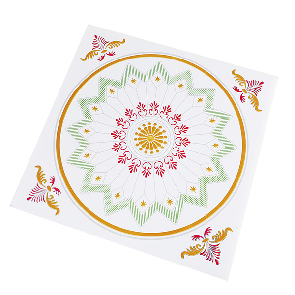 2 by 2 Feet Suspend False Ceiling PVC Square Ceiling Panel Gypsum Board False Ceiling Tile