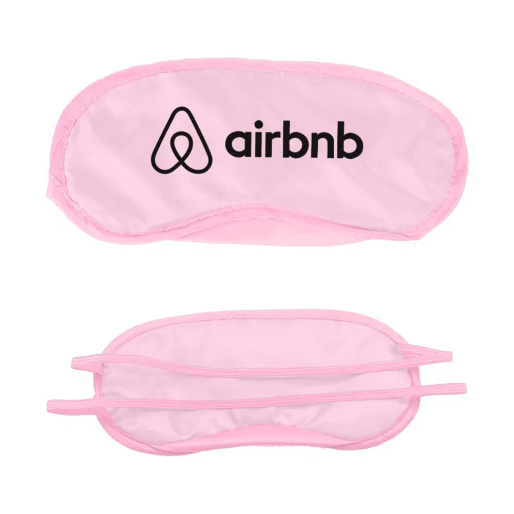 Mio Soft Imitation Silk Sleepmask Satin Sleep Eyemask Home Stay Travel Eye Mask Sleep Mask Custom Silk Embroidery