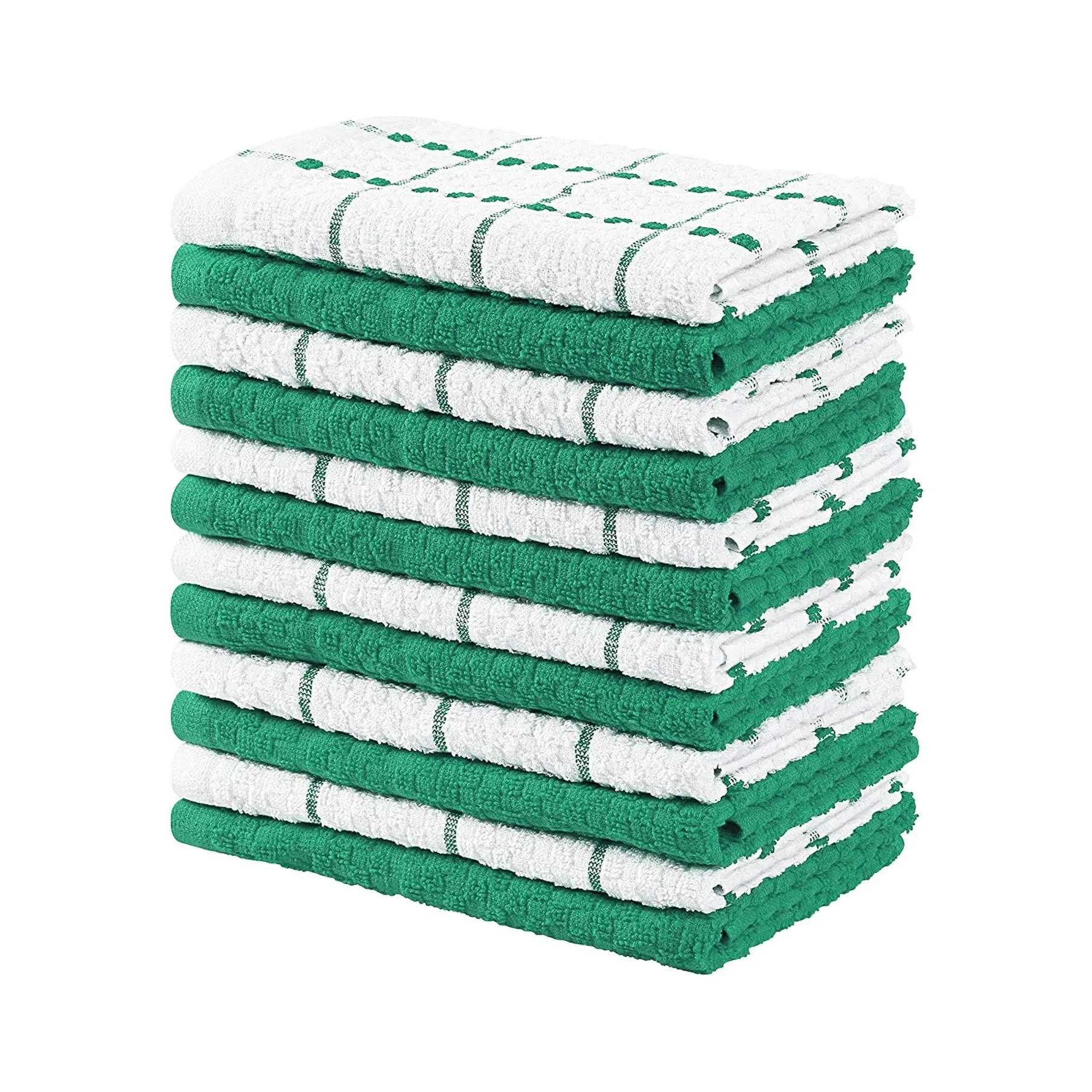 Waffle Weave Kitchen Towel Dish Organic Cotton Kitchen Towel