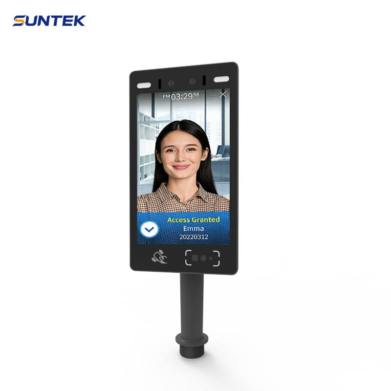 Suntek High-Capacity 10 Inch Dual Core Face Recognition Terminal for Access Control