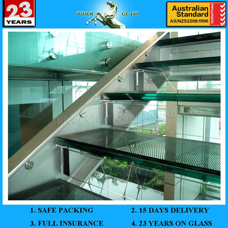 6.38-43.2mm AS/NZS2208: 1996 and CE Bulletproof Bullet Proof Glass