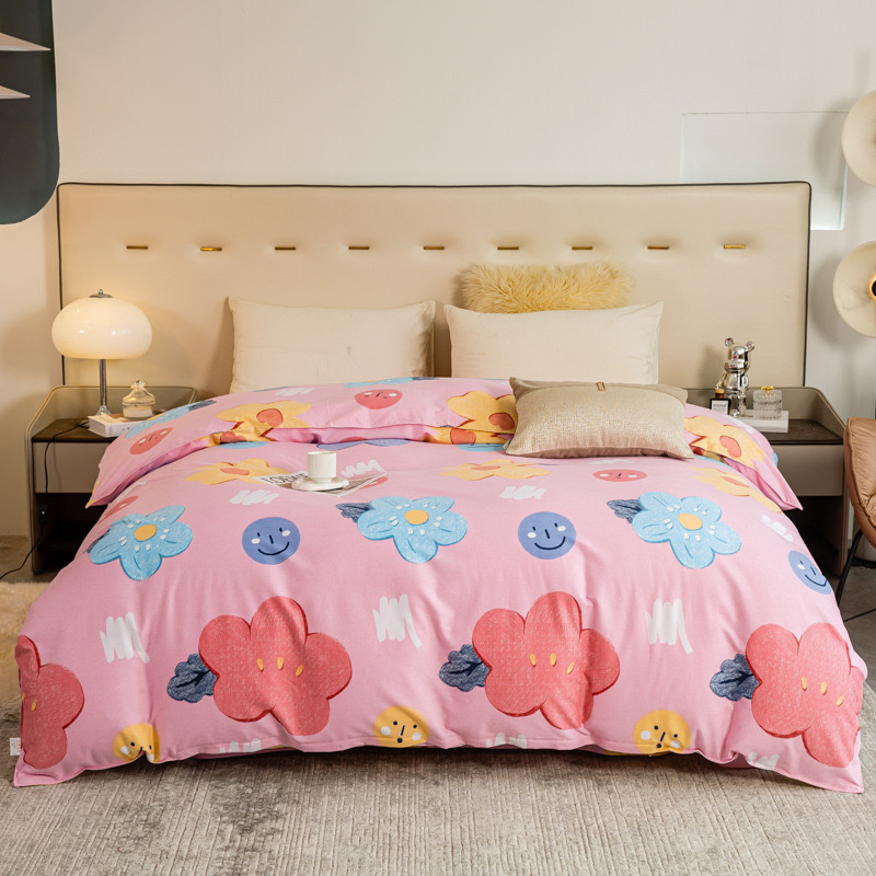 Quilt Bedsheet Flower Bed Linen Elastic Bed Sheet