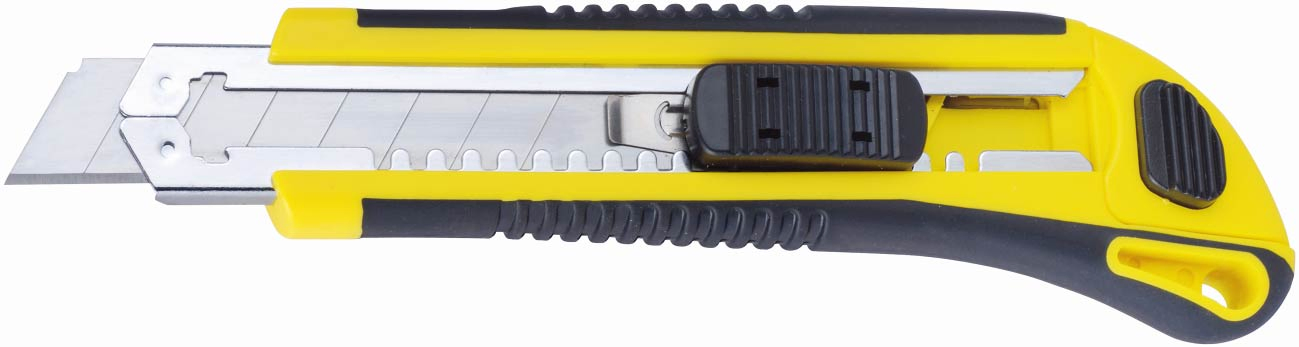 Utility Knife, 18mm X100 Cutter, 5 Spare Blade