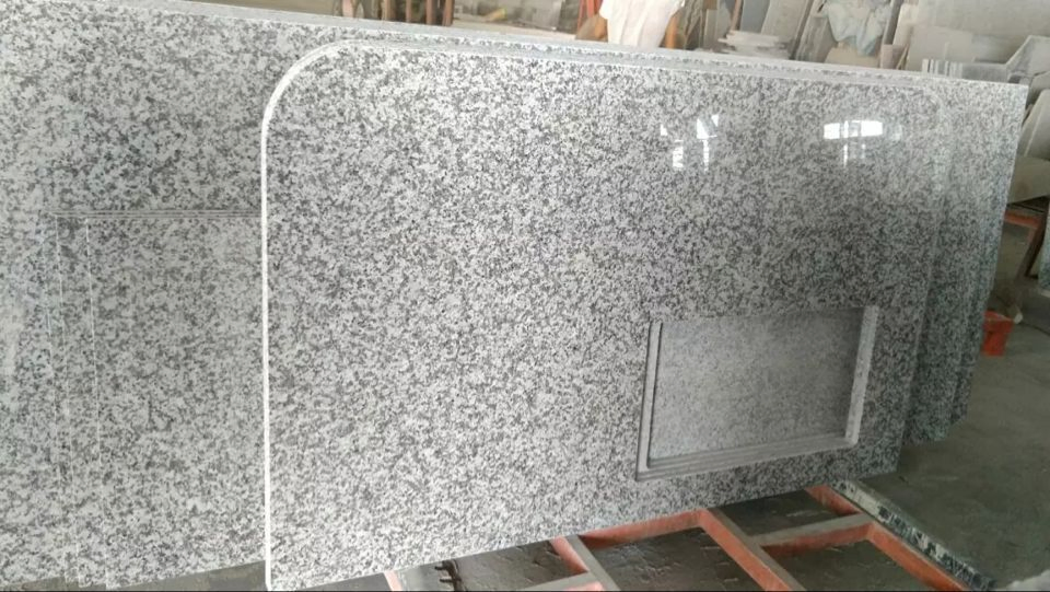 Most Popular Vanity Top Natural Granite Bianco Sardo G623 Factory Price Big Slabs Countertop
