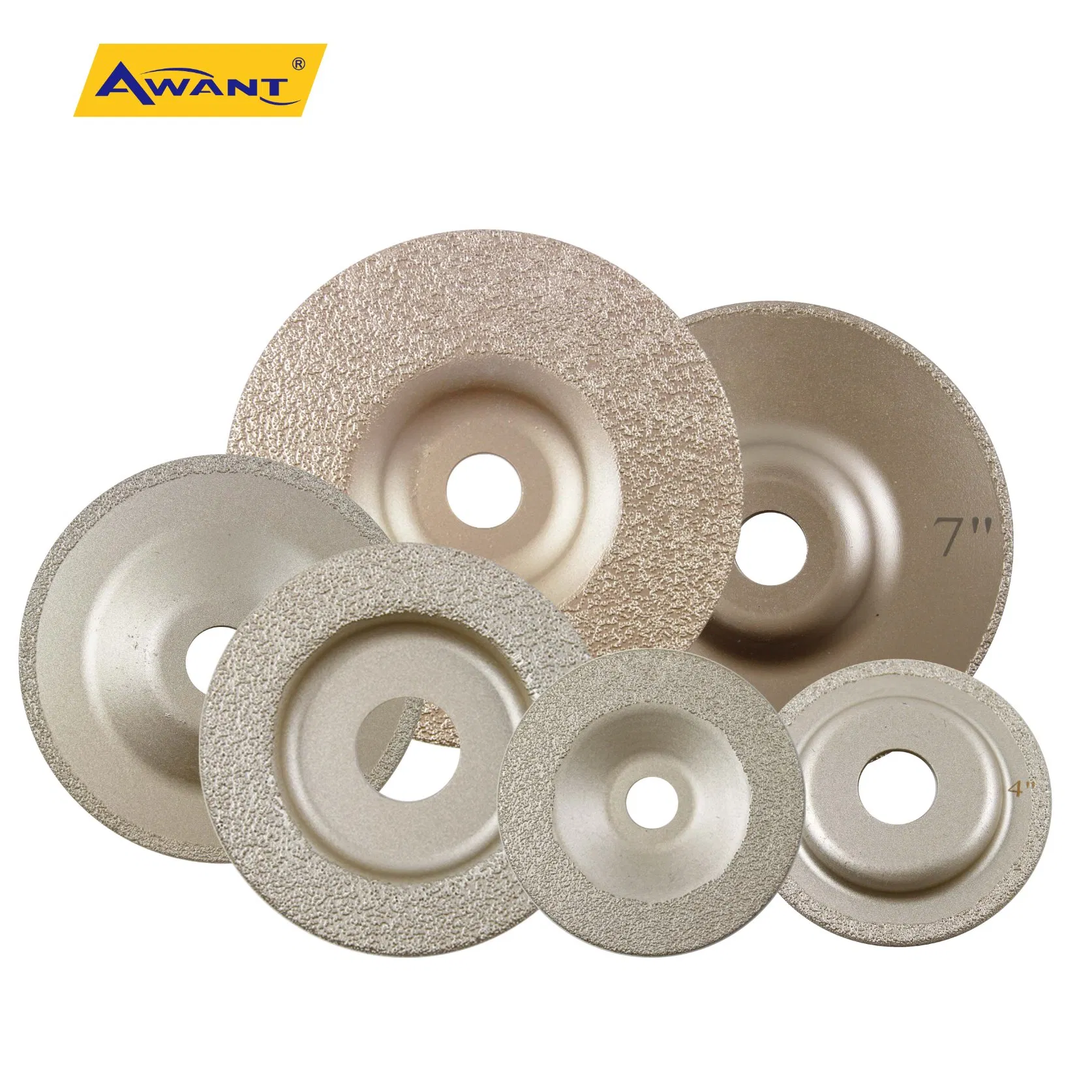 5 Inch Wonderful Hand Grinder Diamond Cup Wheel for Tile Stone Rubber