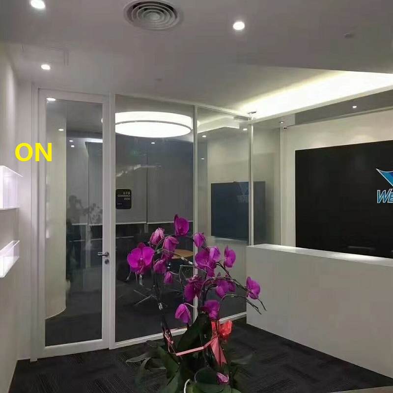 Pdlc Smart Film Privacy Electric Smart Switchable Self Adhesive Window Glass for Home, Office, Bathroom and Meeting Room