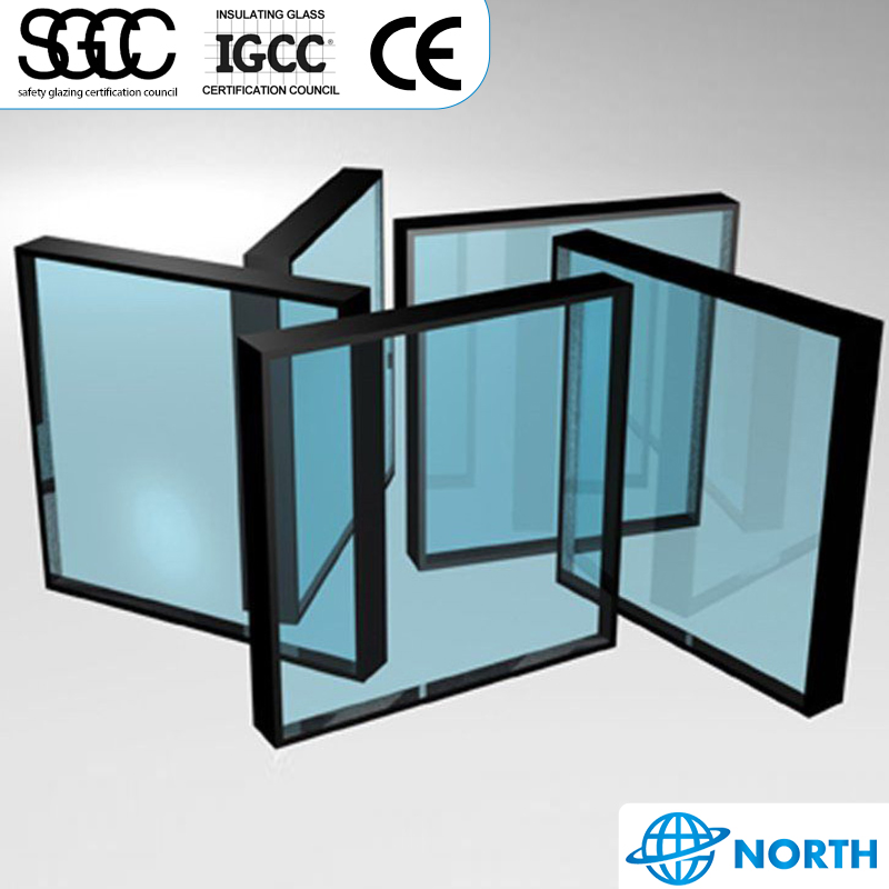 Jumbo Size Flat/Curved 4sg Tpss Window Hollow Glass (Reflective/Tempered/Laminated/Argon/Low-E, Factory Price, High Quality with Silkscreen or Digit Printing