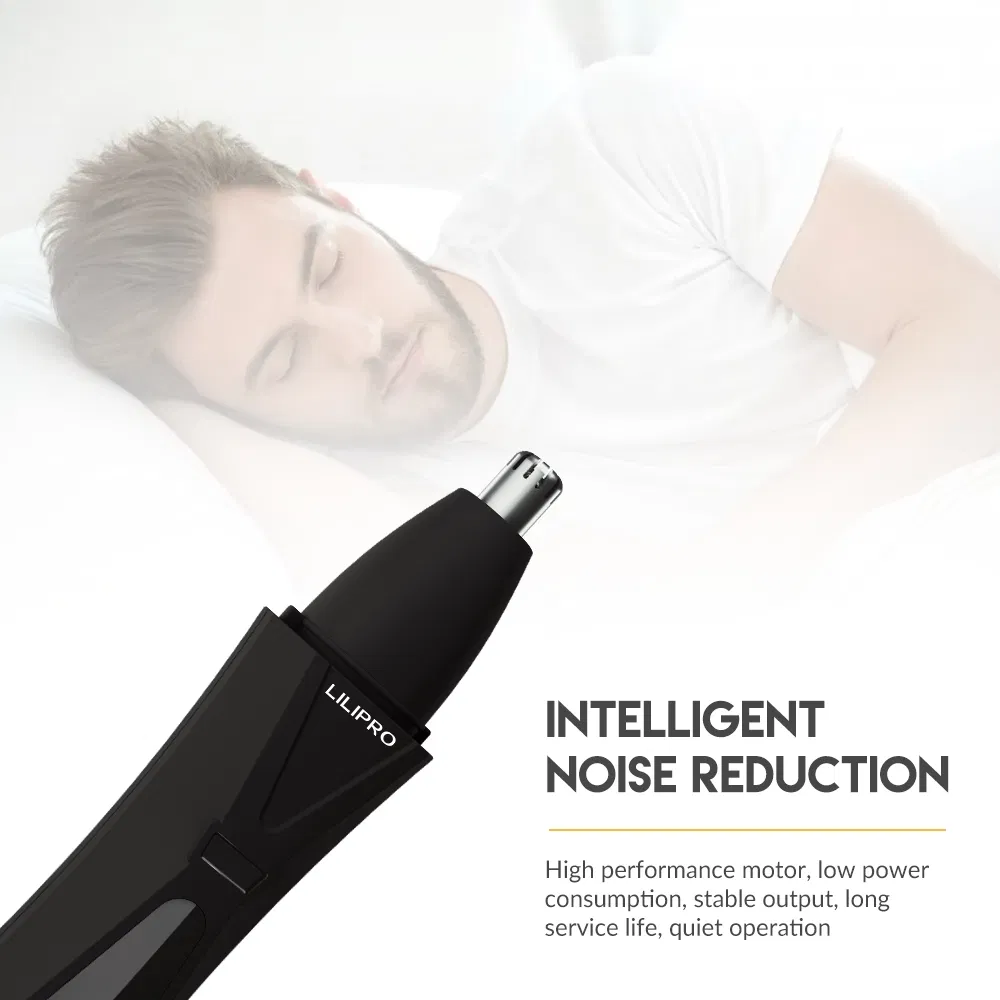 Lilipro N4 Electric Nose & Ear Hair Trimmer Rechargeable Battery Wet/Dry Easy to Clean Improved Stainless Steel Replaceable Blade