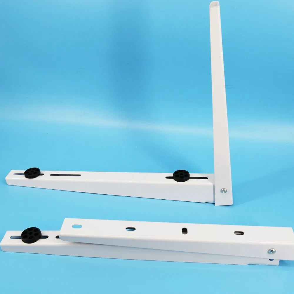 Mini Split Wall Mounting Installation Air Conditional Outdoor Unit Folding Steel Bracket