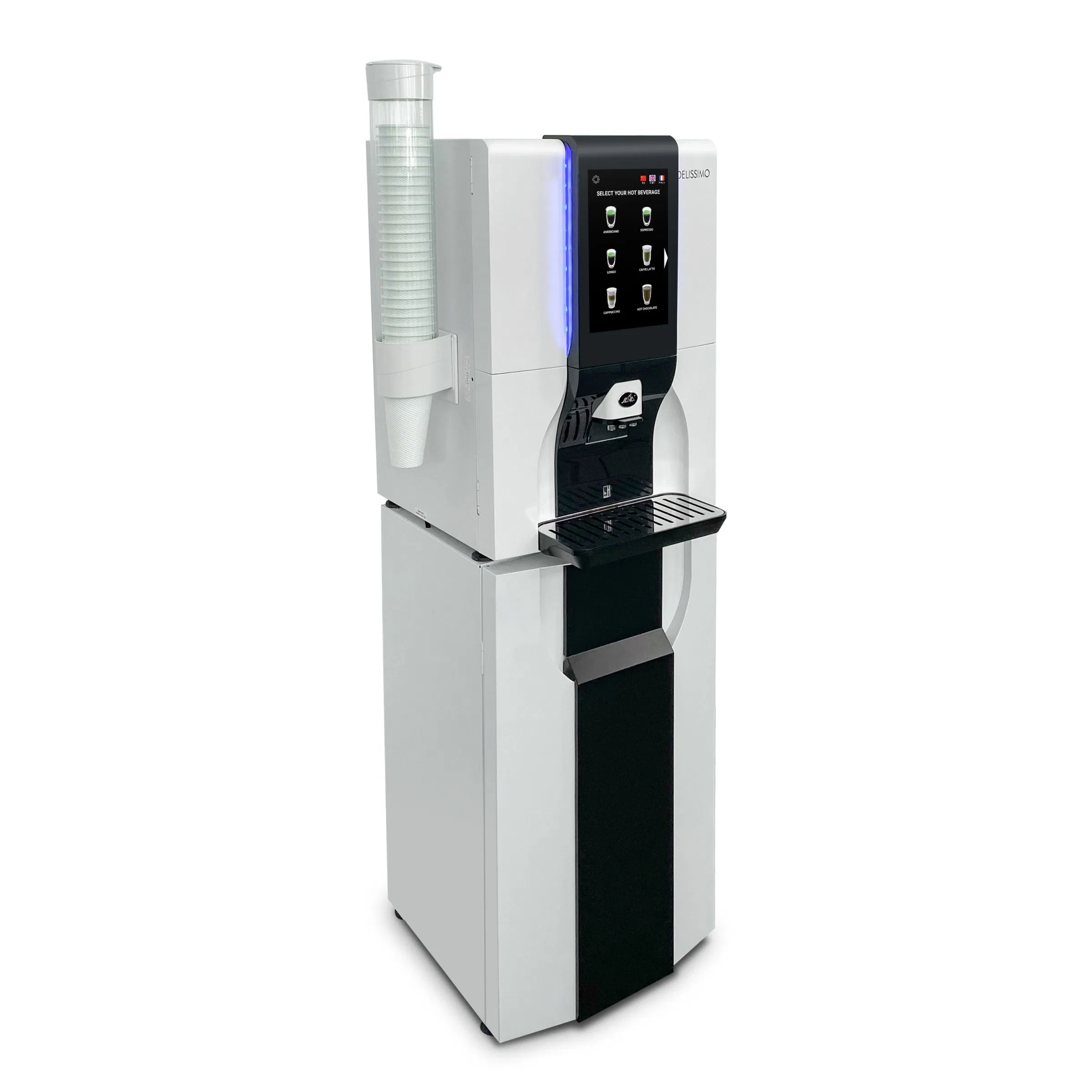 Desktop Aluminum Coffee Vending Machine with IoT & Payment – Coffee Vending Machine