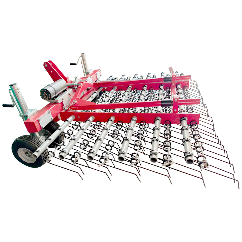 Professional Spring Tine Harrow for Football Pitches with Adjustable Depth