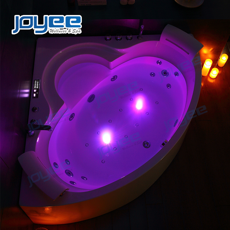 Угловая гидромассажная ванна Joyee Popular Coner на 2 персоны