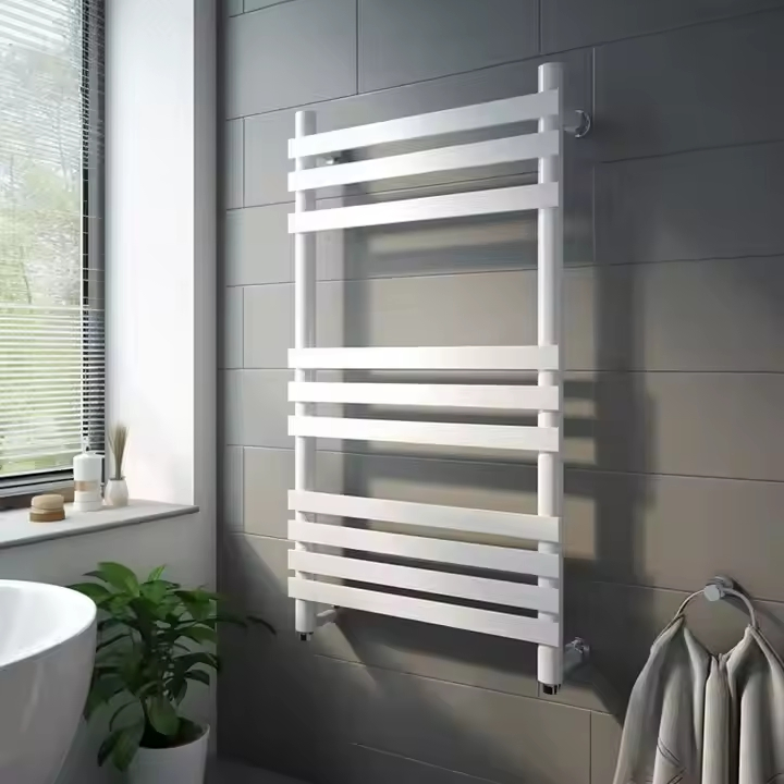 High-Quality 600mm White Towel Rail Radiator for Modern Homes