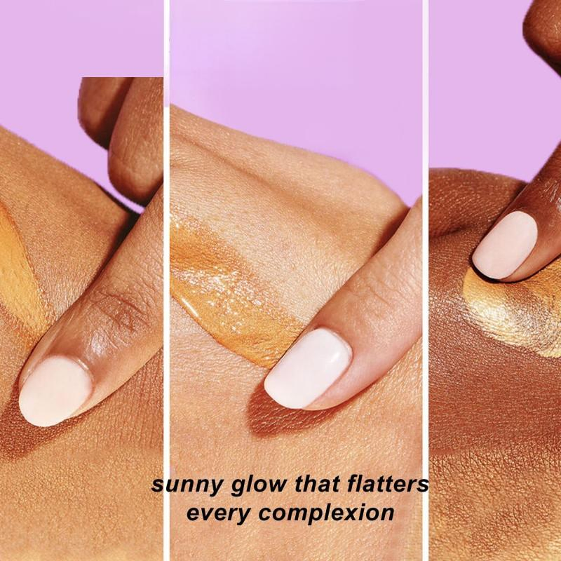 High Quality 30ml Liquid Highlighter Soft Tube Pearl Glow Radiant Glow Drops Bronze Long Lasting Gentle Formula Makeup Private Label Highlighter