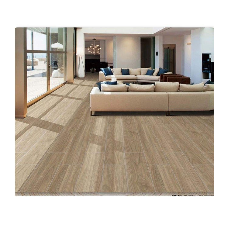 Versatile Building Material Low Price Matt Tiles Porcelain Floor Imitation Wood Tile